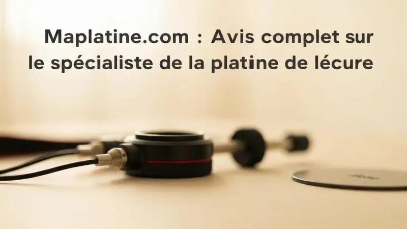 Maplatine.com : Avis complet sur le specialiste de la platine vinyle