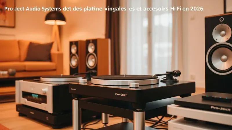Pro-Ject Audio Systems : Guide complet des platines vinyles et accessoires Hi-Fi en 2026
